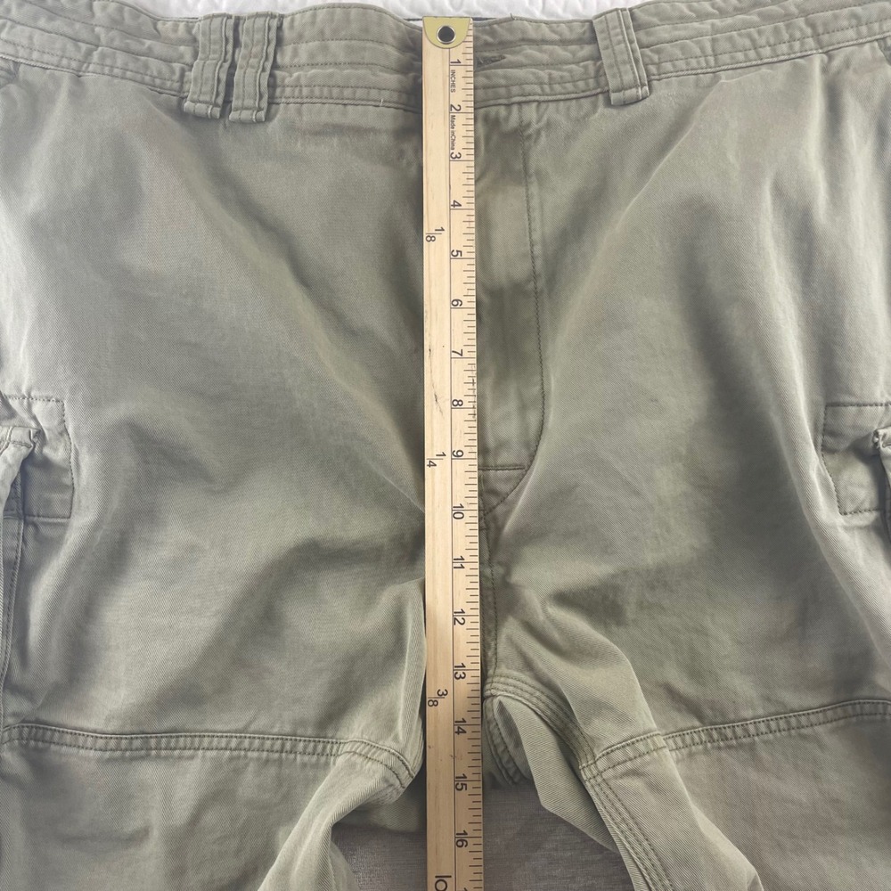 Polo Ralph Lauren Men's Cargo Shorts Olive Green Tall 44L Classic Fit - Picture 5 of 10
